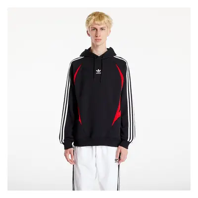 Pulóver adidas Archive Hoodie Black/ Better Scarlet