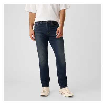 Nadrágok GAP Denim Pants Slim Dark Wash