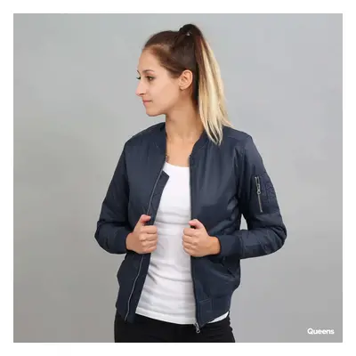 Kabát Urban Classics Ladies Basic Bomber Jacket Navy