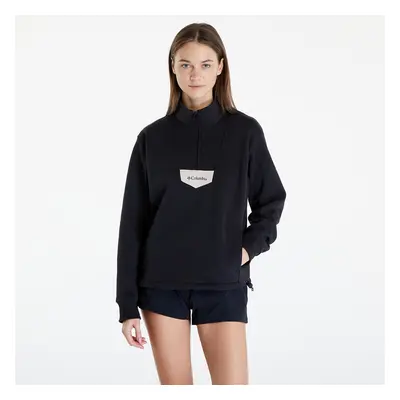 Pulóver Columbia Lodge™ Half Zip Fleece Sweatshirt Black/ Dark Stone