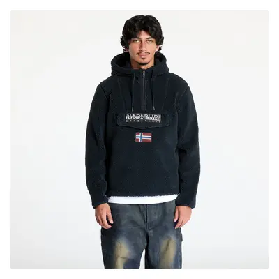 Pulóver Napapijri T-Burgee Curly Hoodie Black