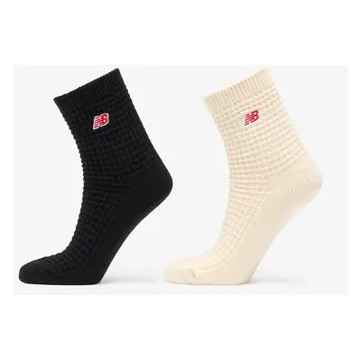 New Balance Waffle Knit Ankle Socks 2-Pack Multicolor