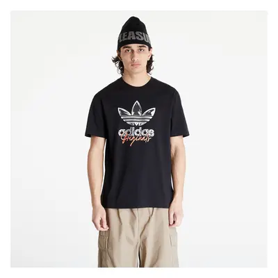 Póló adidas Training Supply 3-Stripes Short Sleeve Tee Black