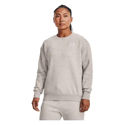 Pulóver Under Armour Essential Fleece Crew Ghost Gray Light Heather