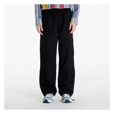 Nadrágok GUESS Go Elastic Cargo Pant Jet Black Multi