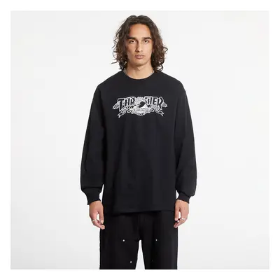 Póló Thrasher Mag Banner Long Sleeve Black