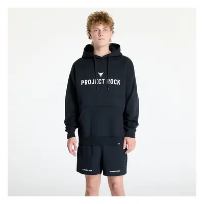 Pulóver Under Armour Project Rock Icon Fleece Hoody Black