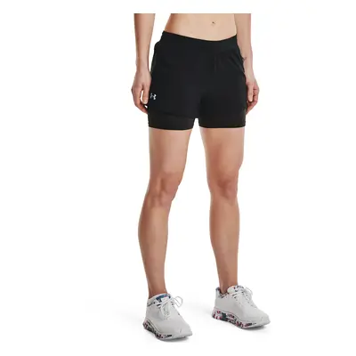 Sort Under Armour Iso-Chill Run 2N1 Short Black