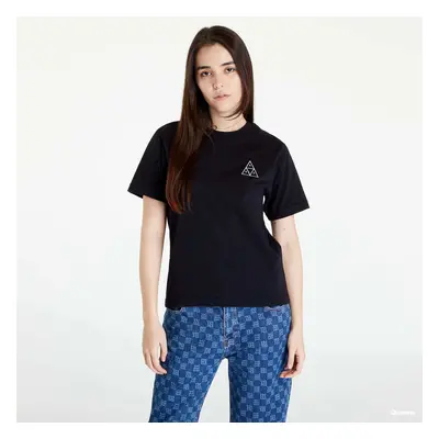 Póló HUF Embroidered Tt S/S Relax Tee Black