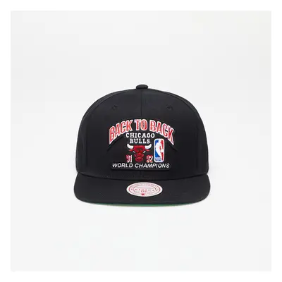 Baseball sapka Mitchell & Ness NBA 91/92 B2B Champs Snapback Hwc Chicago Bulls Black