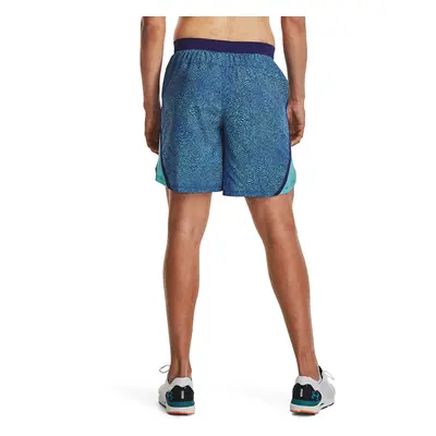 Sort Under Armour Launch 7'' Printed Short Blue