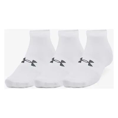 Under Armour Essential Low Cut Socks 3-Pack White