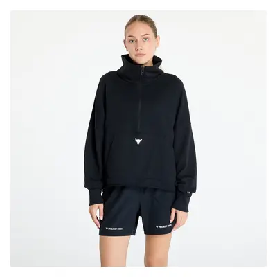 Pulóver Under Armour Project Rock Half Zip Pullover Black