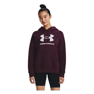 Pulóver Under Armour Rival Fleece Big Logo Hdy Dark Maroon