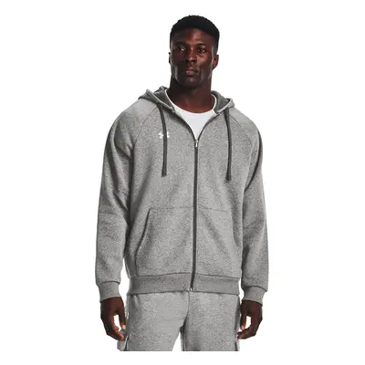 Pulóver Under Armour Rival Fleece Fz Hoodie Castlerock Light Heather