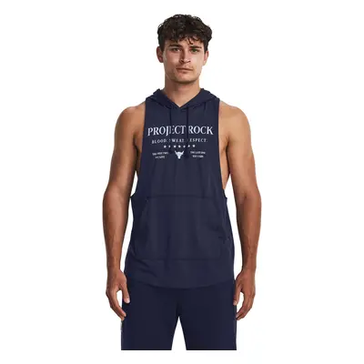 Pulóver Under Armour Project Rck Sl Hoodie Q3 Midnight Navy