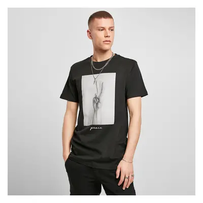 Póló Urban Classics Peace Sign Tee Black