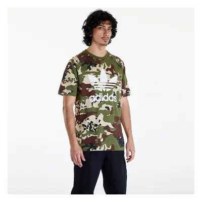 Póló adidas Camo Trefoil Tee Wild Pine