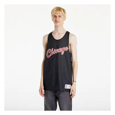 Jersey Mitchell & Ness NBA Reversible Mesh Practice Tank Vintage Logo Chicago Bulls Multi/ Black