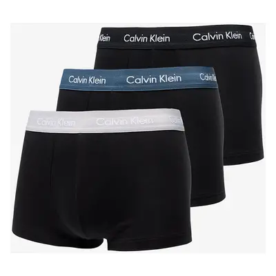 Calvin Klein Cotton Stretch Low Rise Trunk 3-Pack Black