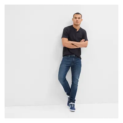 Nadrágok GAP Denim Pants Skinny Dark Wash