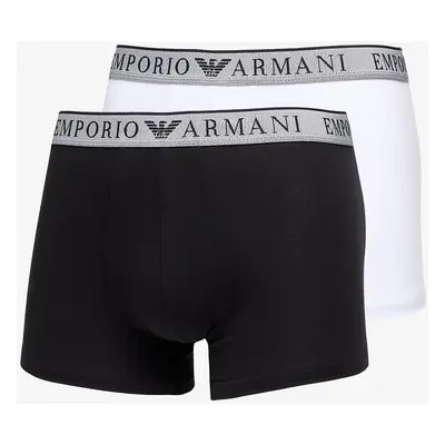 Póló EA7 Emporio Armani Men's Knit Trunk 2-Pack Nero/ Bianco