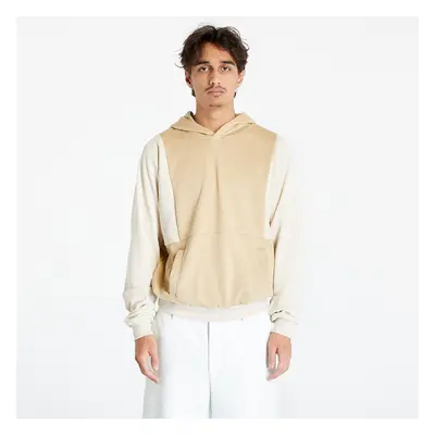 Pulóver Urban Classics Cut On Sleeve Hoody Union Beige/ Soft Sea Grass