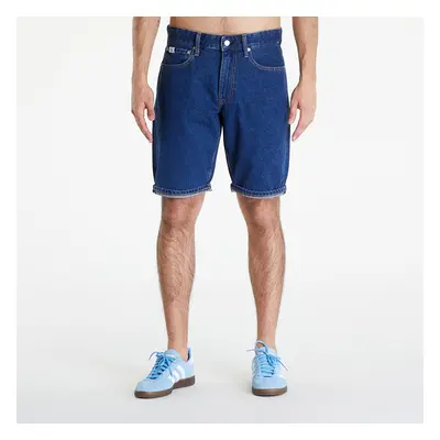 Sort Calvin Klein Jeans Regular Shorts Denim Dark