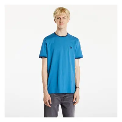 Póló FRED PERRY Twin Tipped T-Shirt Ocean/ Navy