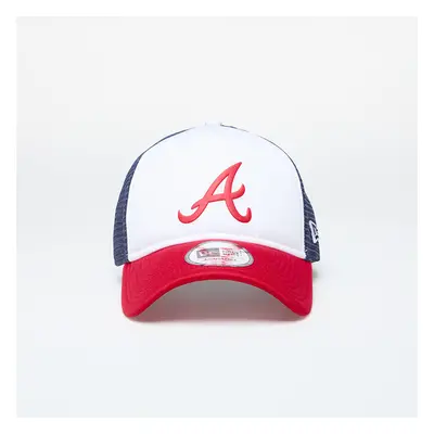 Baseball sapka New Era Atlanta Braves 9Forty Trucker Scarlet/ Navy