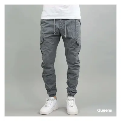 Nadrágok Urban Classics Cargo Jogging Pants Grey