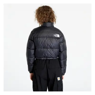 Kabát The North Face W Nuptse Short Jacket TNF Black/ TNF White