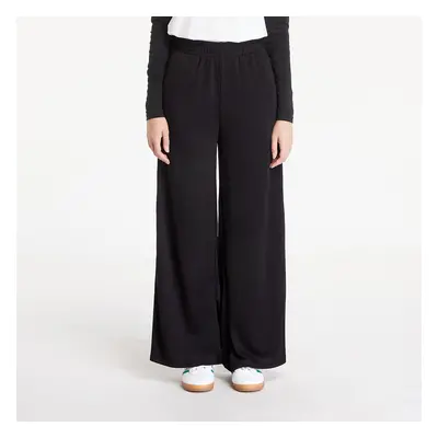 Melegítőnadrág Urban Classics Ladies Modal Terry Wide Leg Sweatpants Black