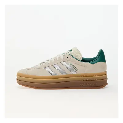 Sneakers adidas Gazelle Bold W Off White/ Silver Metallic/ Collegiate Green