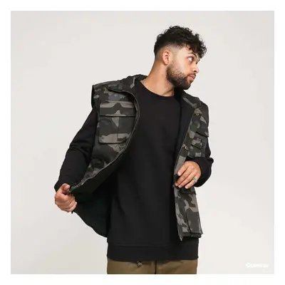 Urban Classics Ranger Vest Dark Grey Camo