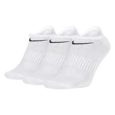 Nike Everyday Lightweight Training No-Show Socks 3-Pack White/ Black