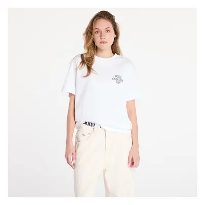 Póló Carhartt WIP S/S Hotel Keys T-Shirt UNISEX White/ Black