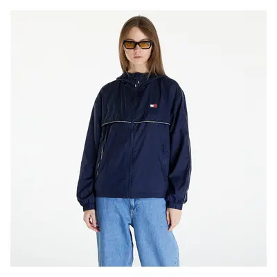 Széldzseki Tommy Jeans Chicago Tape Windbreaker Dark Night Navy