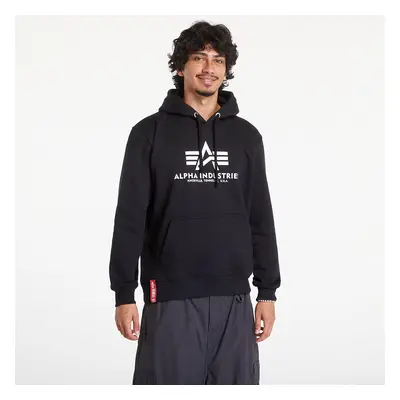 Pulóver Alpha Industries Basic Hoody Black