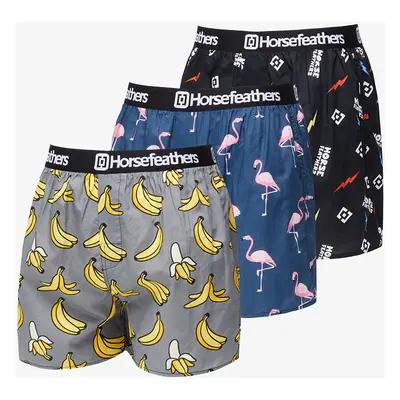 Alsónadrág Horsefeathers Frazier 3-Pack Boxer Shorts Multicolor/ Bundle 6