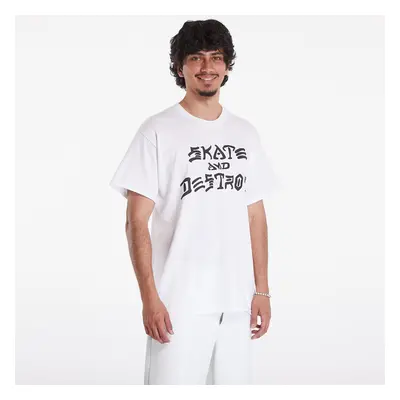 Póló Thrasher Skate And Destroy Tee White