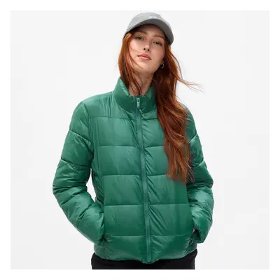 Kabát GAP Logo Puffer Jacket June Bug