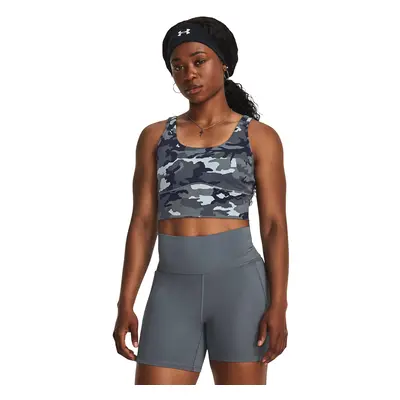 Under Armour Meridian Fitted Croptankprnt Harbor Blue