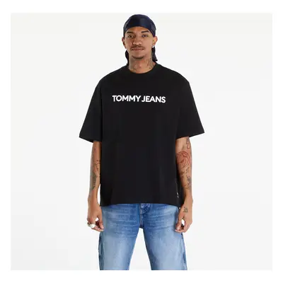 Póló Tommy Jeans Logo Oversized Fit T-Shirt Black