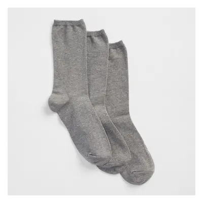 GAP Crew Socks 3-Pack Grey 076