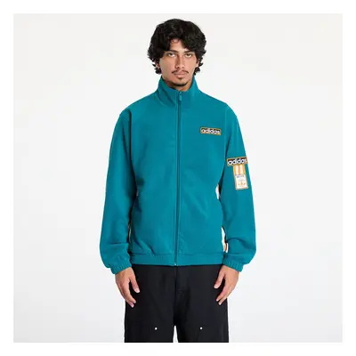 Pulóver adidas Polar Fleece Adibreak Track Top Legacy Teal