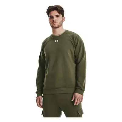 Pulóver Under Armour Rival Fleece Crew Marine Od Green