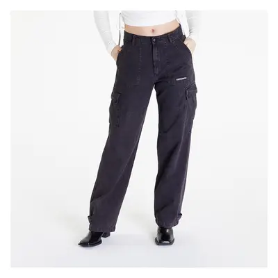 Nadrágok Sixth June Utility Straight Pants Black