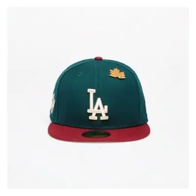 Baseball sapka New Era 5950 Mlb Ws Contrast 59Fifty Los Angeles Dodgers New Olive/ Optic White