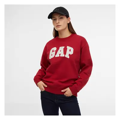 Pulóver GAP Crewneck Heritage Logo Sweatshirt Sled